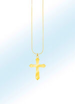 Klassische Kreuz-Halskette 