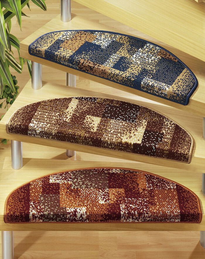 Gekettelte Stufenmatten BLAU