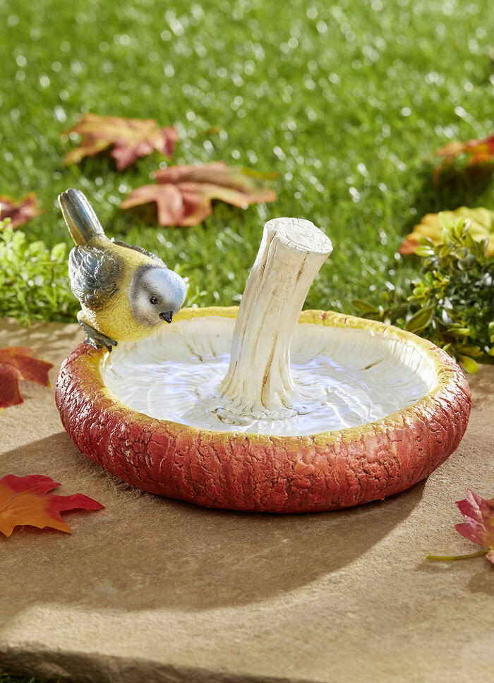 Märchenhafte Vogeltränke