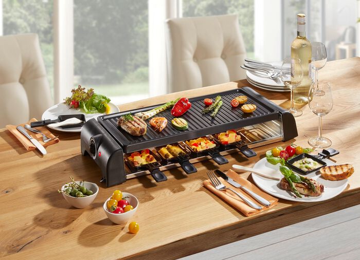 Kombination aus Raclette und Grill von Korona 