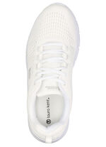 LAURA KENT, sommerliche Damen-Sneaker, mit herausnehmbarem Fußbett WEISS