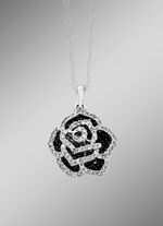 Rosen-Anh&auml;nger mit Diamanten 