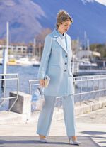 Kurzmantel mit Reverskragen 