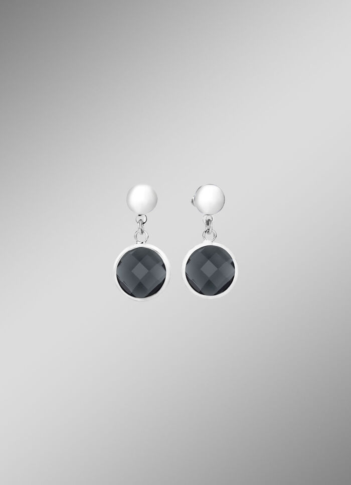 Schmuckset, 3-teilig, mit Kristallsteinen 