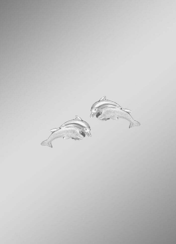 Ohrstecker mit Delfine 
