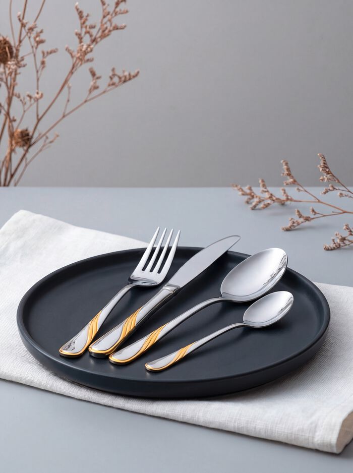 Besteck-Set, 72-teilig, f&uuml;r 12 Personen 