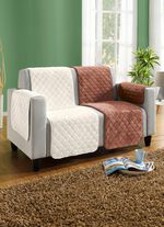 Couch- und Sesselschoner mit Anti-Rutsch-Beschichtung 