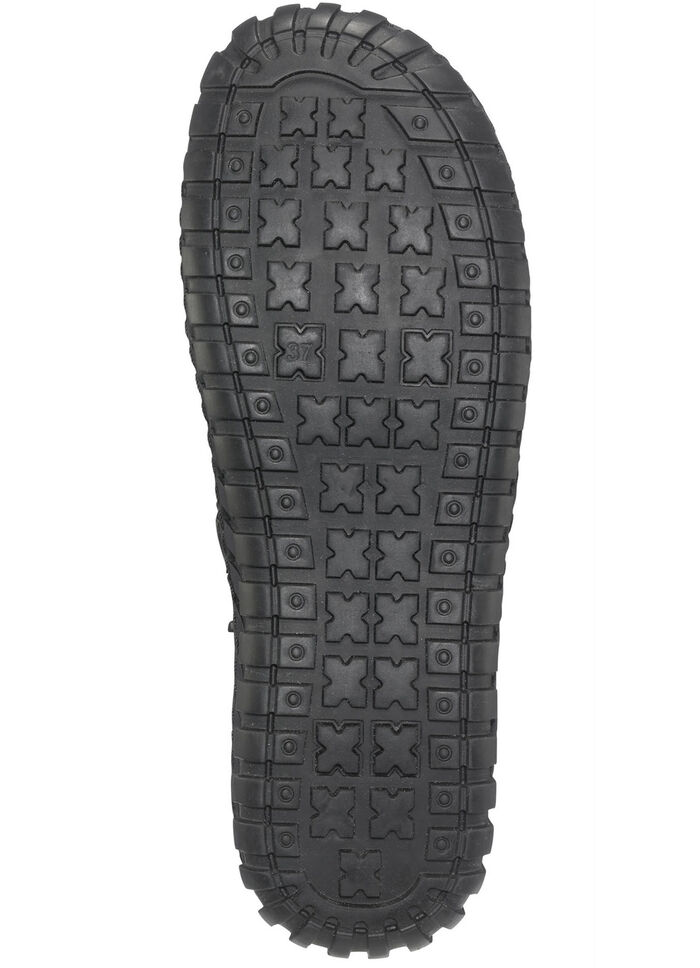 Gemini Schn&uuml;r-Bootie mit pfiffigen Bes&auml;tzen SCHWARZ-BUNT