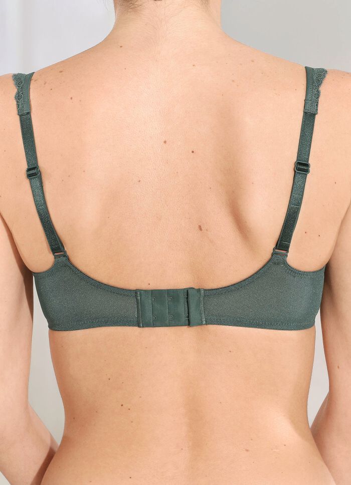 Rosa Faia B&uuml;gel-BH mit elastischer Spitze 