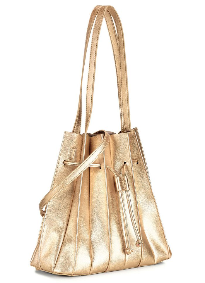 Collezione Alessandro Tasche in toller Plissee-Verarbeitung 