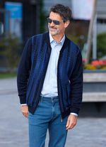 Gemusterte Jacke in 2 Farben 