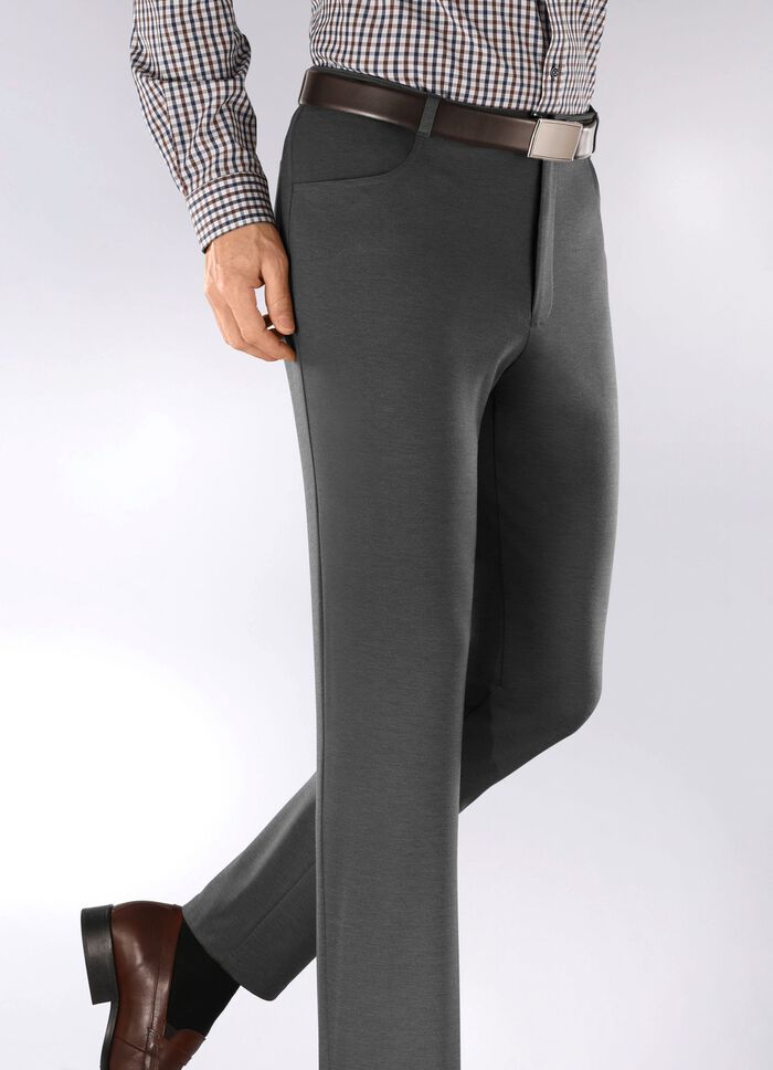 Fabelhafte Hose von "Klaus Modelle" in 4 Farben ANTHRAZIT MELIERT