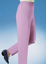 Hose in Schlupfform in 29 Farben PINK MELIERT
