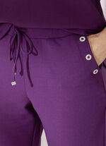 Set, 2-teilig mit dekorativen Nieten  PFLAUME