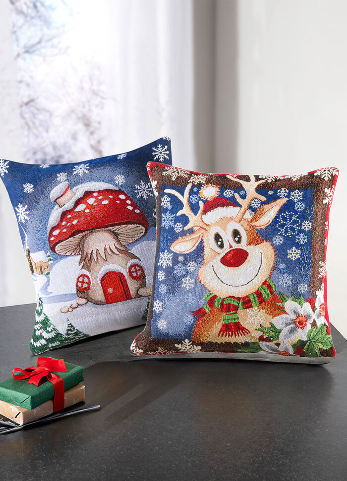 Kissenbezüge aus Gobelin im 2er-Set