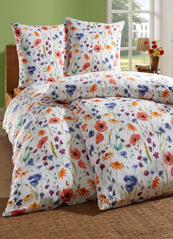 Beidseitig bedruckte Bettw&auml;sche-Garnitur in Microfaser-Qualit&auml;t 