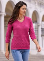 Pullover in Mustermix 
