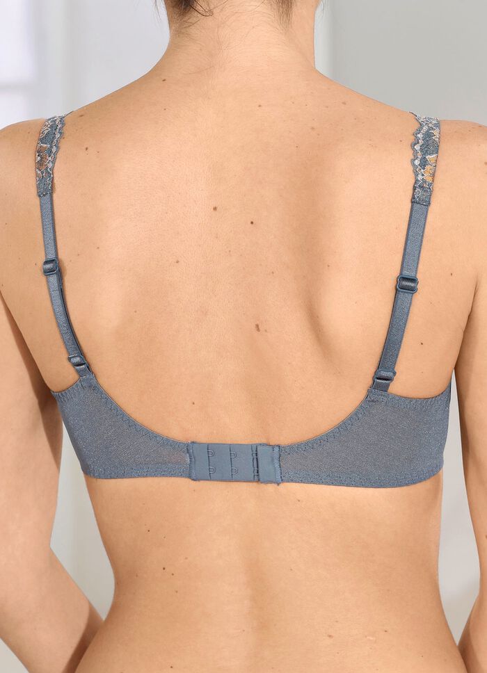 Rosa Faia B&uuml;gel-BH mit bestickter Elastikspitze 