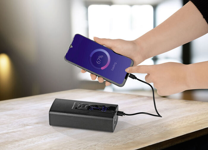 Kabelloser Luftdruck-Kompressor 