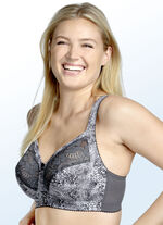 Miss Mary BH mit Raubtierdessin und Spitzeneins&auml;tzen 