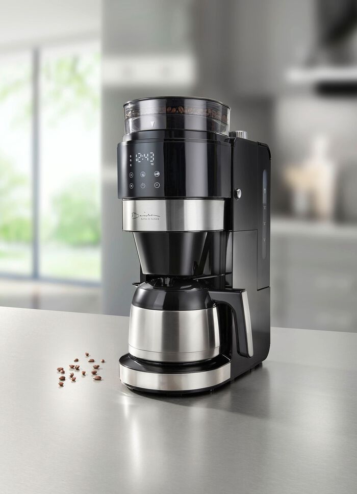 Thermo-Kaffeemaschine SCHWARZ