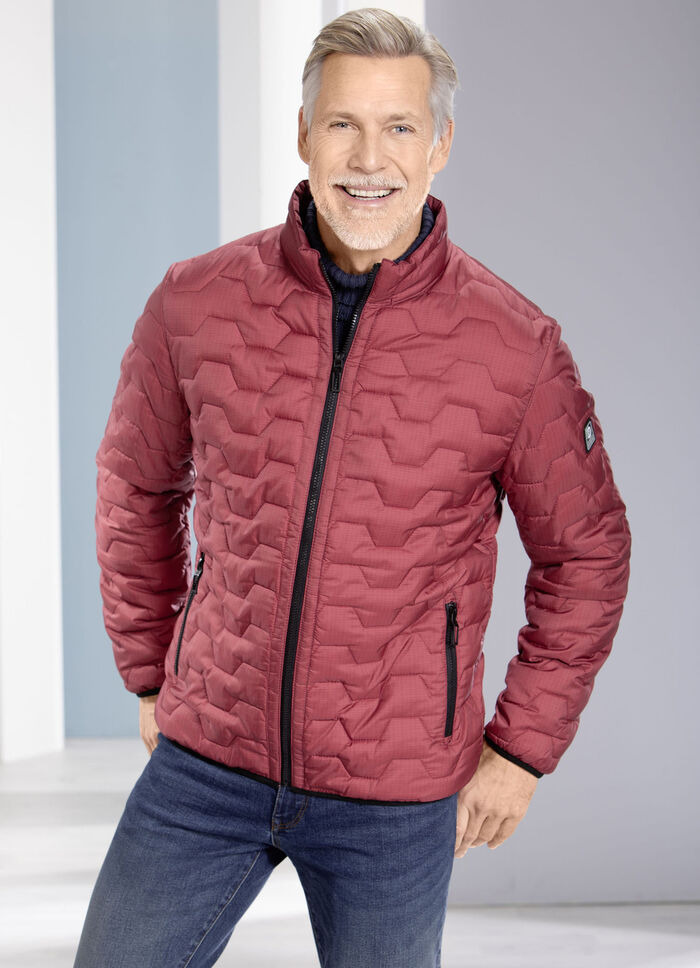 Steppblouson von &bdquo;Gate One&ldquo; ZIEGELROT