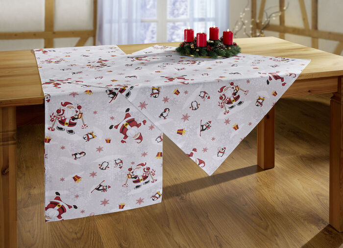 Tischdecke oder Kissenbezug aus 100% Baumwolle 