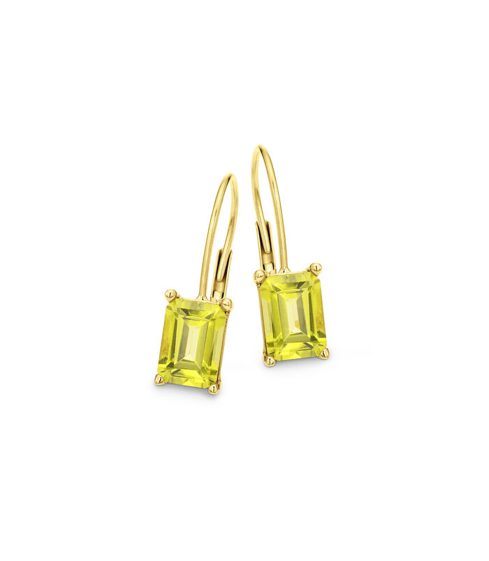 Ohrringe mit echt Peridot 