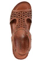 Gemini, sommerliche Damen-Sandalen, Weite G, aus Leder 