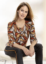 Shirt-Tunika mit Schmuckknöpfen 