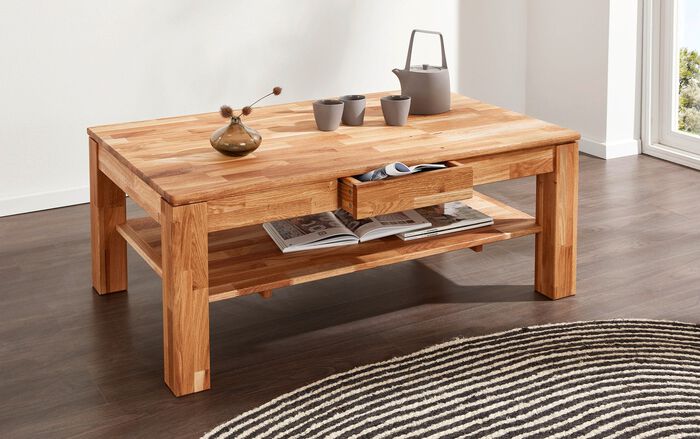 Couchtisch mit Schublade WILDEICHE