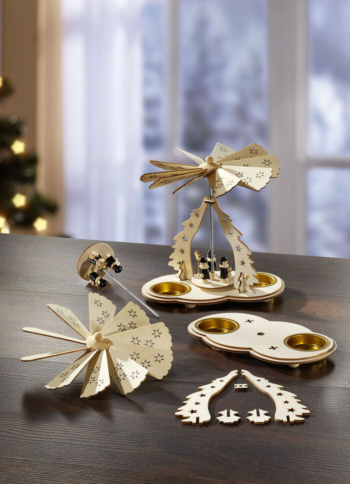 Bastelset Tischpyramide aus Holz 