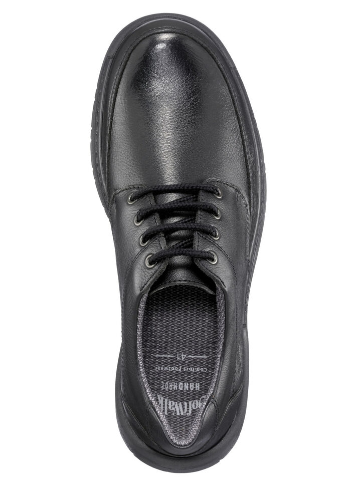 Wetterfester Schn&uuml;rschuh mit Wechselfu&szlig;bett SCHWARZ