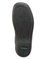 ELENA EDEN-Slipper aus Nappaleder GRAU-SCHWARZ