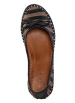 Gemini, modische Damen-Pumps, Weite G, aus Leder SCHWARZ-BRAUN