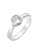 Zauberhafter Damenring mit synth. Zirkonia 