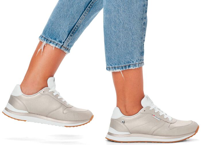 Rieker Sneaker mit MemoSoft-Textilfu&szlig;bett 