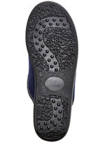 Zweierpack Pantoffeln mit angenehmer Polsterung BLAU+SCHWARZ