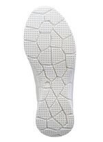 Andrea Conti Schn&uuml;rschuh aus Nappaleder mit Kontrastdurchz&uuml;gen WEISS