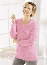 Pullover mit Schurwolle ROSENQUARZ