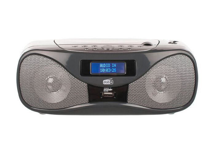 Dual DAB-P 160 Radio mit CD-Spieler GRAU