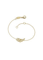 Armband mit Fl&uuml;gel  