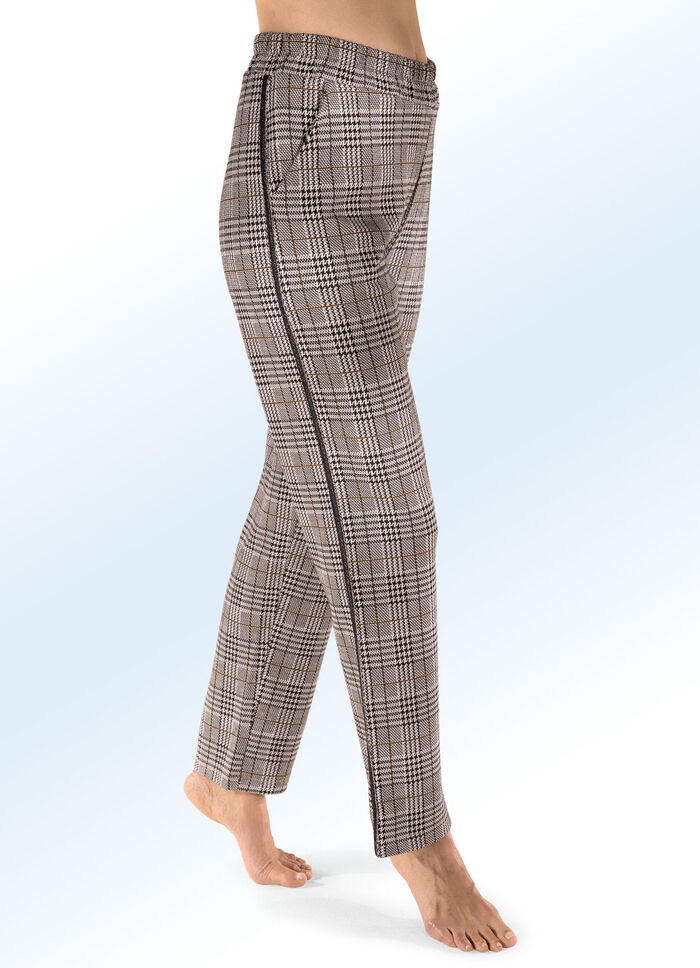 Hose mit Glanzbändchen