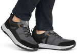 Rieker Sneaker mit Schn&uuml;rung GRAU-SCHWARZ