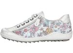 Remonte, elegante Damen-Sneaker, Weite G, mit Rei&szlig;verschluss SILBER-BUNT