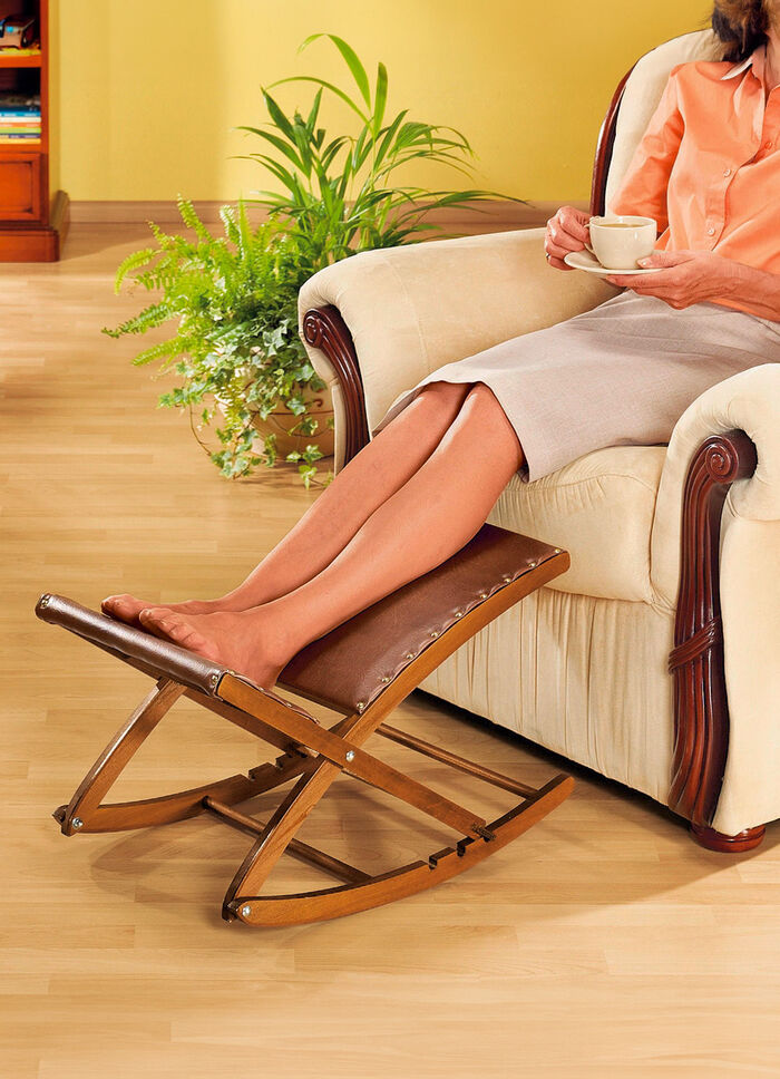 "ZEIDLER" Fußschaukel in verschiedenen Ausführungen BRAUN