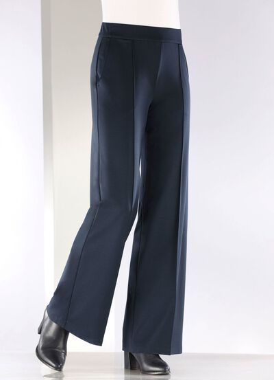 Hose mit streckenden Biesen 