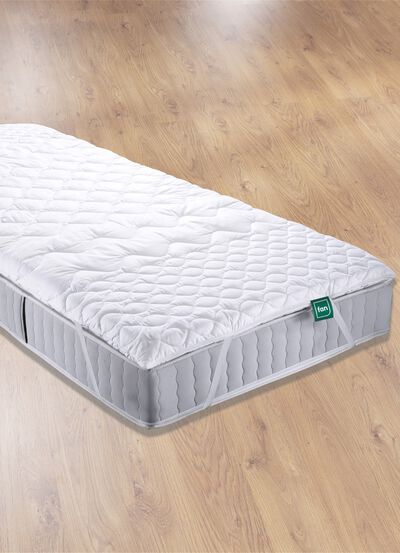 7-Zonen-Kaltschaum-Topperauflage von f.a.n. mit Baumwollbezug 