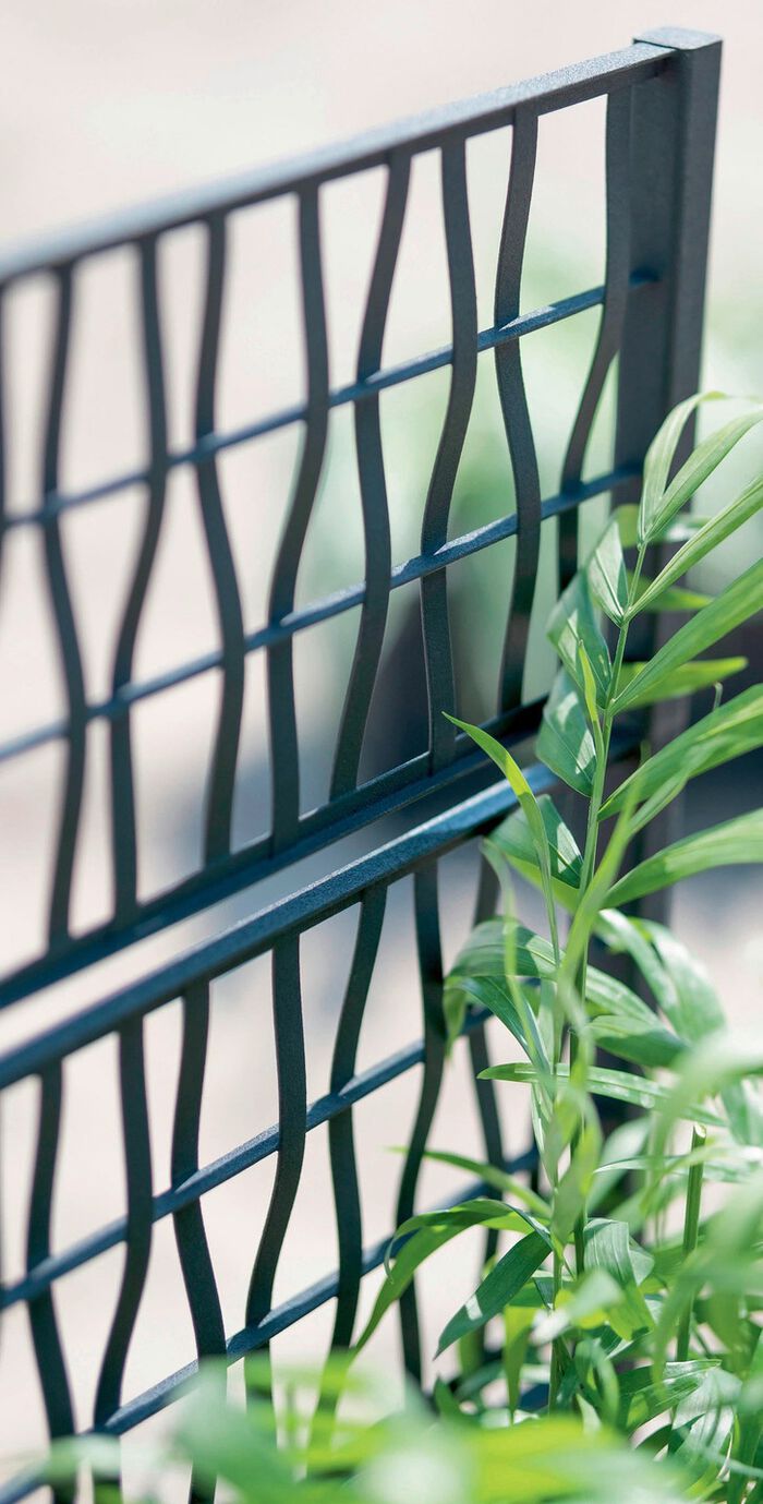 Pflanzkasten aus recyceltem Polypropylen GRAFIT