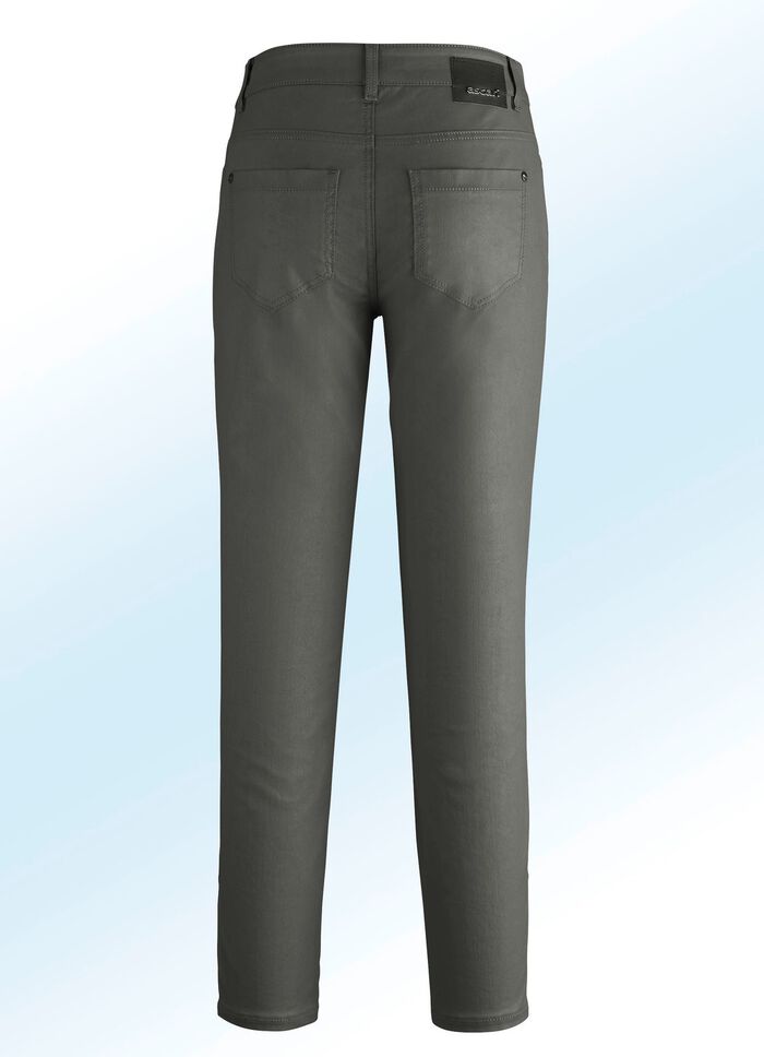 Dezent schimmernde Hose 